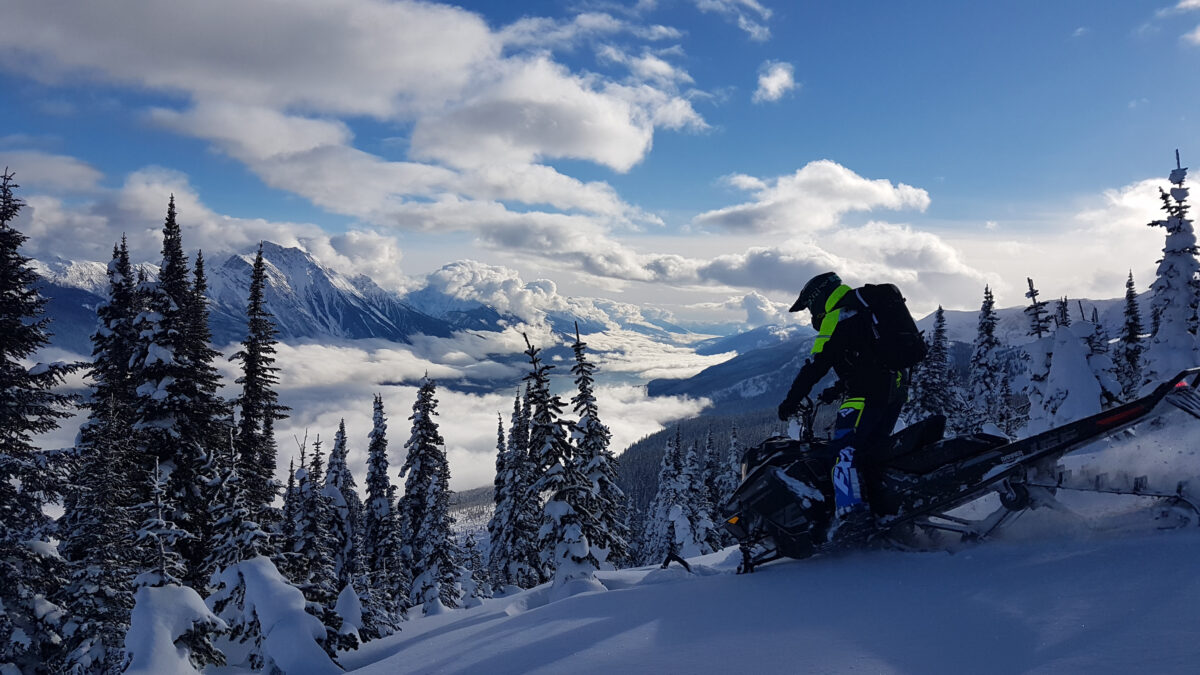 Snowmobiling Valemount